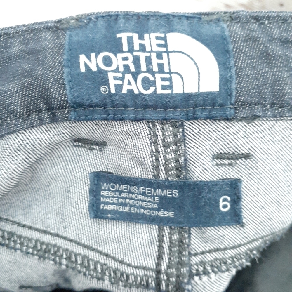 The North Face Lightweight Jeans Sz 6 Dark Gray 335 - Picture 3 of 5